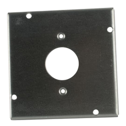 Steel City RSL-11 4-11/16 Square 1-13/32 Single Receptacle Steel Cover