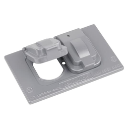 ABB DCCDSO-WH 1-GANG WP RCPT CBR WH