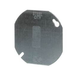 4 INCH OCT BOX COVER,STL,FLAT&BLANK