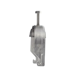 1-PIECE CBL/PIPE CLP 2IN STL
