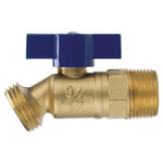 Hose Bibb - Quarter Turn, No-Kink, Male or Cup to Hose, QT54X
