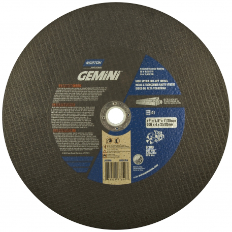 14"X 1/8"X 1" ARBOR (5400) RPM