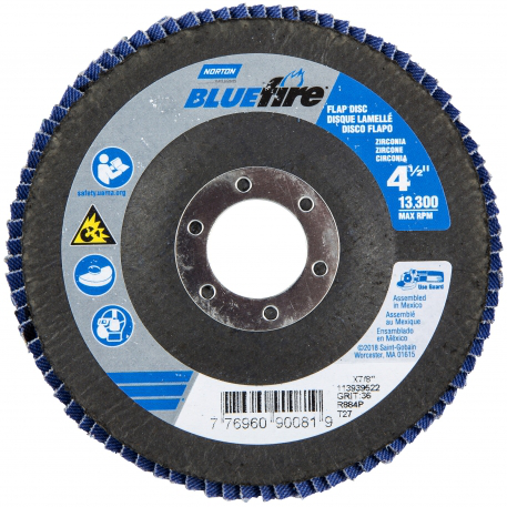 4-1/2 40 GRIT FLAP DISC