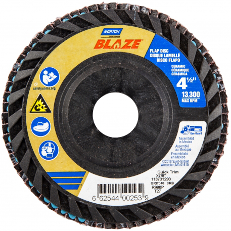 7" X 7/8" 80 GRIT BLAZE