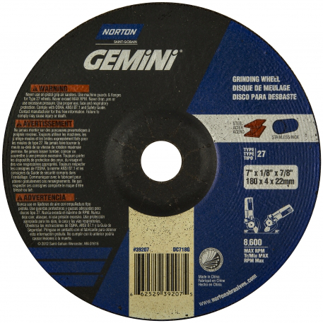 7X1/8X5/8-11 GEMINI   NOTCHER