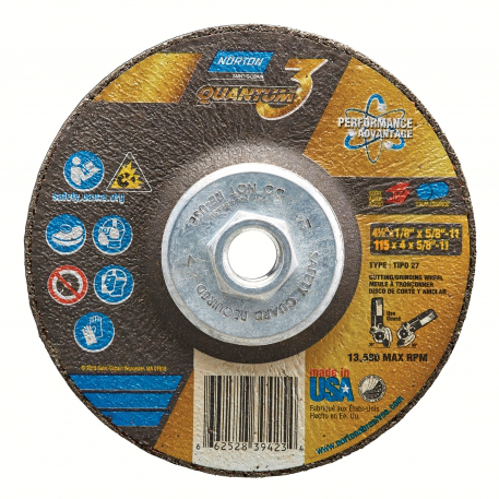 7" X 1/8" 5/8-11