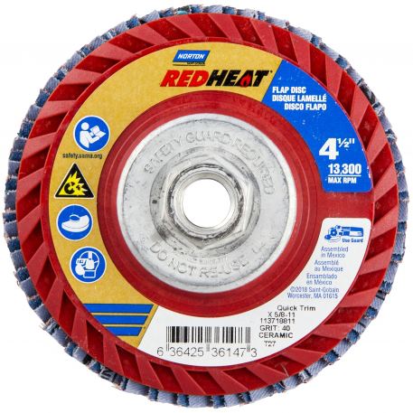 4-1/2"X 5/8-11 TWINSTAR 40 GRIT