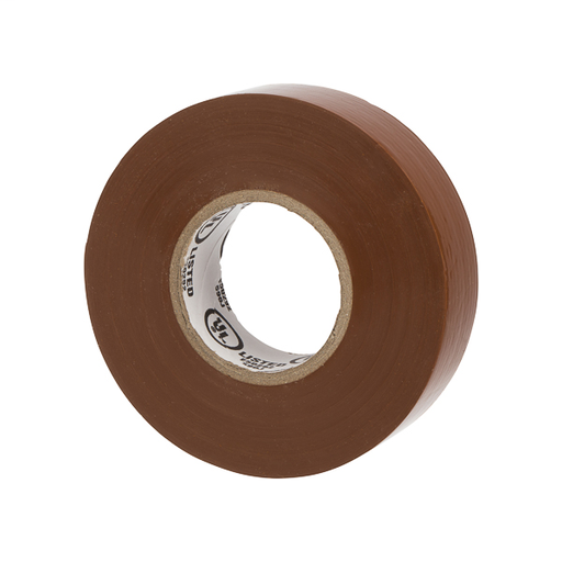 Product image for NSI EWG 7060-1 60 Foot x 0.75 Inch Brown Vinyl General Electrical Tape