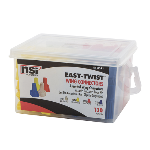 Product image for NSI ET-CP-11 Thermoplastic Small 4-Compartment Compact Combination Pail