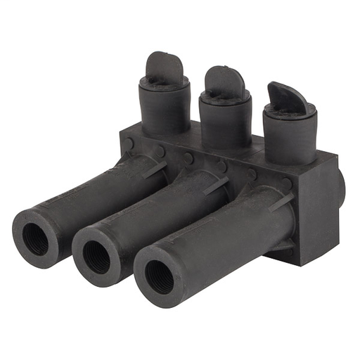 Product image for NSI ISPB600-3 12 AWG 3-Port Submersible Pedestal Connector