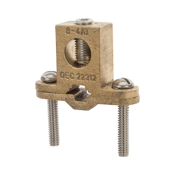 NSI G140DB 1/2 to 1 Inch 8 to 4/0 AWG Bronze Extra Heavy Duty Direct