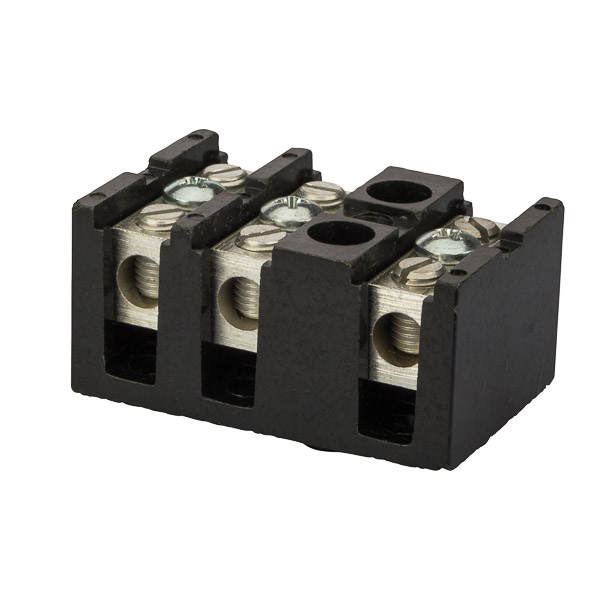 NSI TBS2-3 14 to 2 AWG Black Thermal Plastic 3-Pole Splicer/Reducer NSI TBS2-3 14 to 2 AWG Black Thermal Plastic 3-Pole Splicer/Reducer
