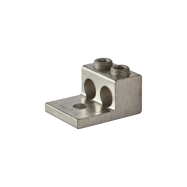 NSI 2-350L2 1/2 Inch 6 AWG to 350 MCM Aluminum 2-Port 2-Hole Panelboard Lug NSI 2-350L2 1/2 Inch 6 AWG to 350 MCM Aluminum 2-Port 2-Hole Panelboard Lug