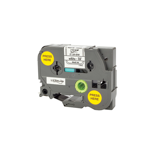 Product image for NSI IT3/4-BW 3/4 X 26 LABEL TAPE