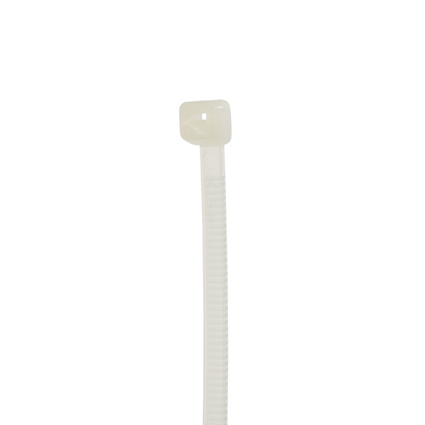 Product image for NSI 24175 24 Inch 175 lb Tensile Strength Natural High Strength Nylon 66 Light Heavy Duty Self Locking Cable Tie