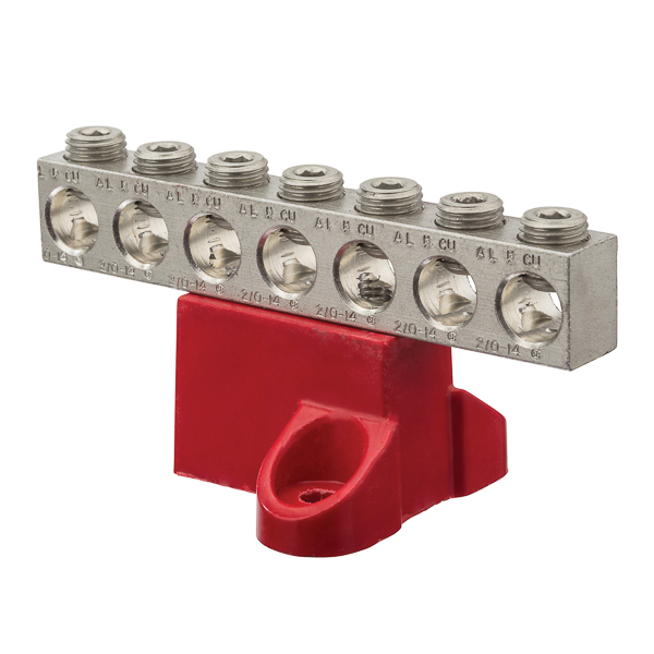 NSI GBA20-7 Ground Bar AL 7 Circuit NSI GBA20-7 Ground Bar AL 7 Circuit