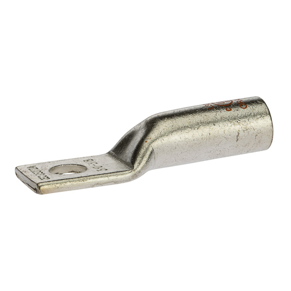 NSI L3038 3/8 Inch 3/0 AWG Orange Copper Long Barrel 1-Hole Compression Lug NSI L3038 3/8 Inch 3/0 AWG Orange Copper Long Barrel 1-Hole Compression Lug