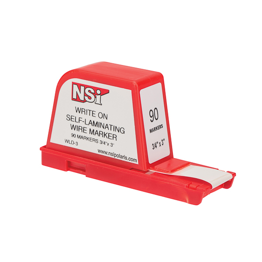Product image for NSI WLD-3 Write-On Wire Marker Disp
