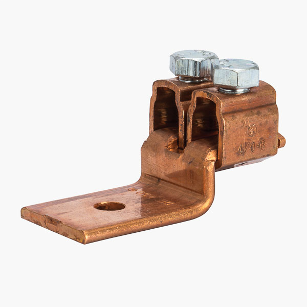 Product image for NSI D899 4/0-2 Cu Solderless Lug Do