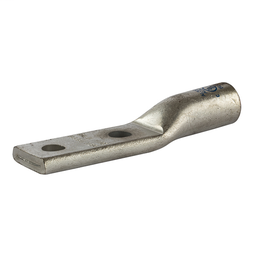 NSI AL300N 1/2 Inch 300 MCM Blue Aluminum Standard Barrel 2-Hole Compression Lug