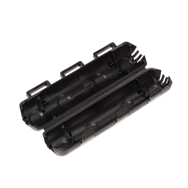 NSI C2 5/8 Inch OD Sleeve x 2 Inch Long Black Hinged Polyurethane Insulating Tap Cover NSI C2 5/8 Inch OD Sleeve x 2 Inch Long Black Hinged Polyurethane Insulating Tap Cover