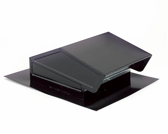 Roof Cap in Black; Ventilation Fans