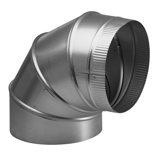 8" Round Elbow Duct for Range Hoods and Bath Ventilation Fans