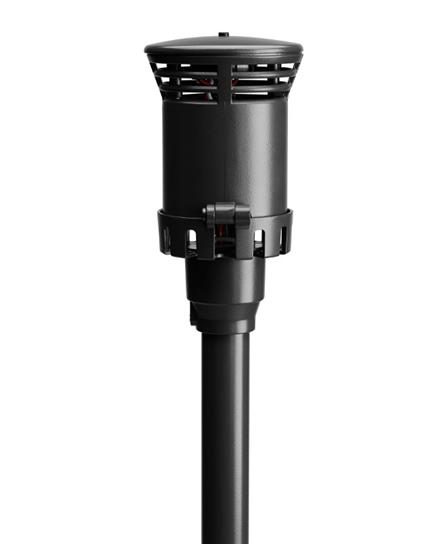 Mosquito Repellent Fixture - Black Finish
