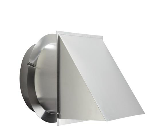 12" Wall Cap Aluminum