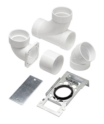Product image for NUT-BRO 3964 THREE-INLET INSTALLATION ROUGH-IN PACKAGE