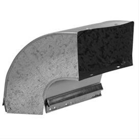 Elbow in Aluminum; Ventilation Fans