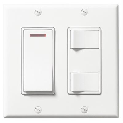 Product image for BROAN 685WL 3-Function, 2-Gang Cont