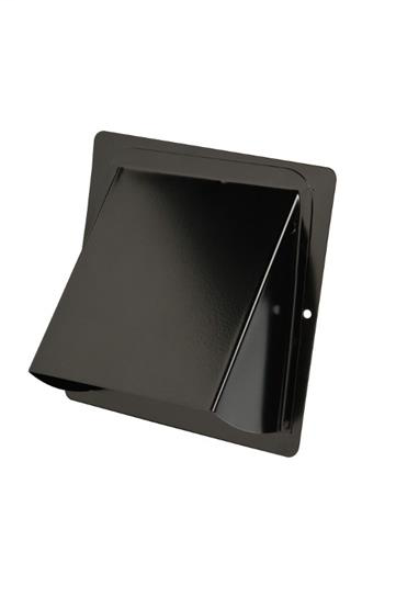 Metal Wall Cap – terminates exhaust discharge tube to outside