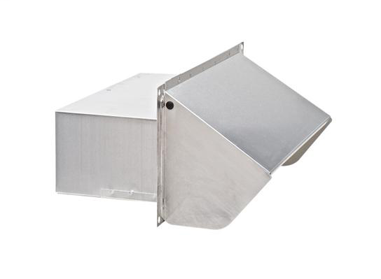 Wall Cap in Aluminum; Ventilation Fans