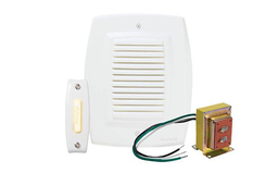 Broan BK147LWH 2-Note 2.25 x 8.25 x 6.625 Inch Door Chime