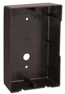 Door Speaker Surface Mount Frame - Black
