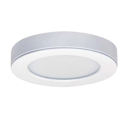 LED Flush Mount 6" Retrofit Fixture White Finish