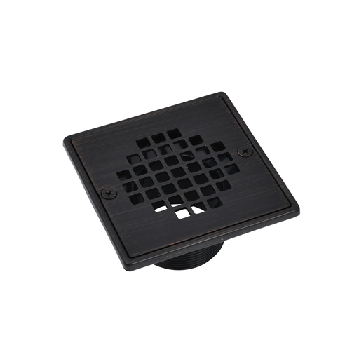 ABS Square Barrel Only Oil Rubbed Bronze Screw Strainer w/Ring