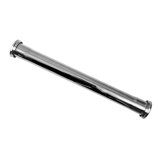 Dearborn® 1-1/2" x 16" Double Slip Joint Extension Tube - 20 Ga. w/ Brass Nuts