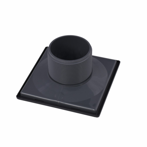PVC Square Barrel Only Oil Rubbed Bronze Snap Strainer w/Ring