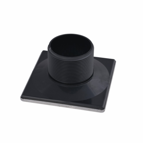ABS Square Barrel Only Polished Stainless Steel Screw In Strainer w/Ring