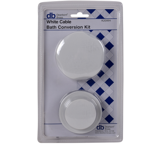 Dearborn® Conversion Kit, Cable Stopper w/ White Finish Trim