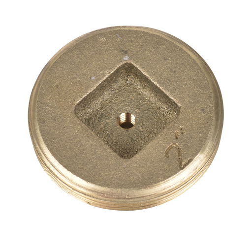 Oatey® 2" Brass cleanout plug