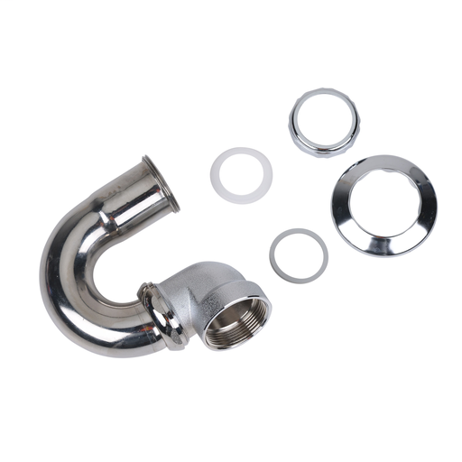 Dearborn® 1-1/2" Sink Trap w/ Ground Joint NPT - 17 Ga. w/ Reducing Poly Washer