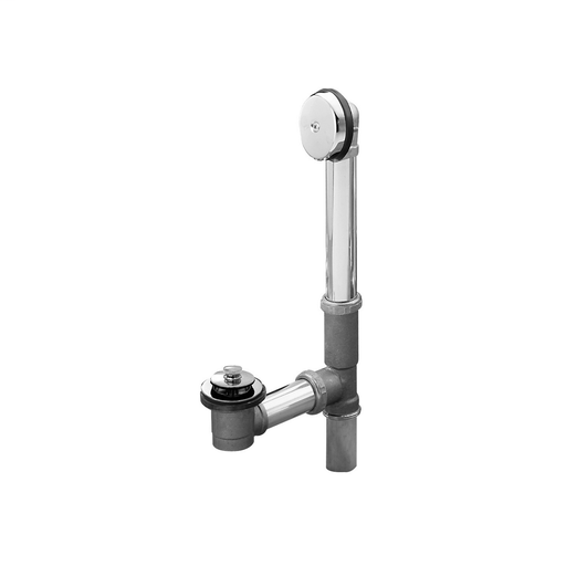 Dearborn® Full Kit, Brass Tubular - 17 Ga. Uni-Lift Stopper w/ Chrome Finish Trim