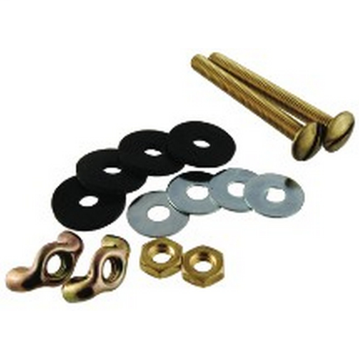 Harvey® 5/16 X 3 BRASS TANK BOLT KIT W/WING NUT