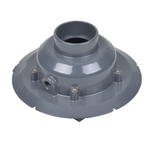 Oatey® 3" or 4" PVC Adj. Commercial Drain w/ 6" NI Grate & Square Ring