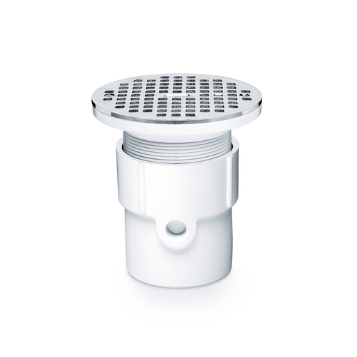 Oatey® 3" or 4" PVC General Purpose Drain w/ 6" SS Grate