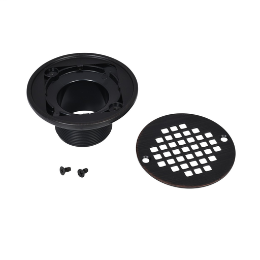 ABS Round Barrel Only Oil Rubbed Bronze Screw Strainer w/Ring