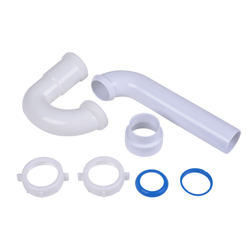 Dearborn® 1-1/2" P-Trap w/ PVC Quarter Bend & Solvent Weld Adapter